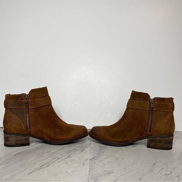 Born Morocco Brown Distressed Bootie 7 - Picture 5 of 13